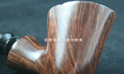 丹麦bjarne bj烟斗大师石楠木火焰纹烟斗-手工烟斗h02-7
