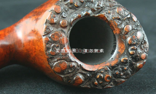 丹麦bjarne bj烟斗大师石楠木火焰纹烟斗-手工烟斗h03-8