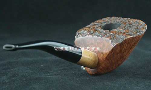 丹麦bjarne bj烟斗大师石楠木火焰纹烟斗-手工烟斗h08-2