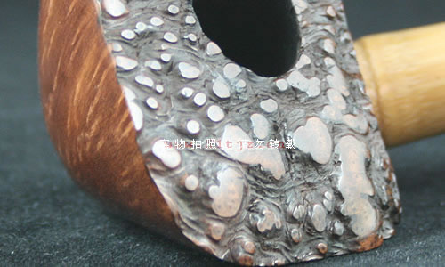 丹麦bjarne bj烟斗大师石楠木火焰纹烟斗-手工烟斗h08-6