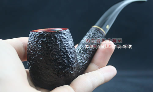 意大利沙芬savinelli石楠木烟斗|6件套装roma黑嘴602-6