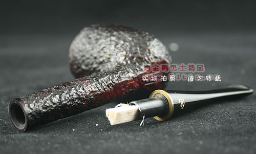 意大利沙芬savinelli石楠木烟斗|6件套装roma黑嘴704-5
