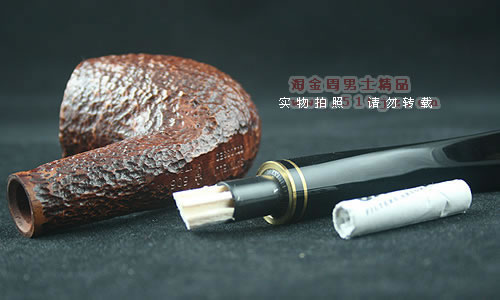 意大利沙芬石楠木烟斗|6件套装双金圈606ks-5