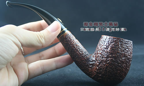 意大利沙芬石楠木烟斗|6件套装双金圈606ks-7