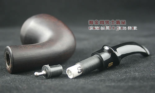 盾牌黑紫檀烟斗|特惠6件套装1101-5