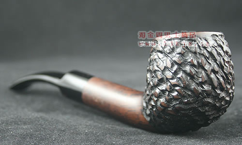 盾牌黑紫檀烟斗 ☆ 特惠6件套装1276k-2