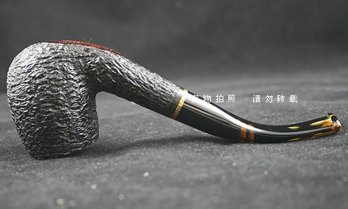 意大利沙芬石楠木烟斗|6件套装老虎刻花606-3