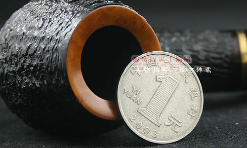 意大利沙芬石楠木烟斗|6件套装老虎刻花677-5