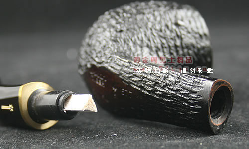 意大利沙芬石楠木烟斗|6件套装老虎刻花677-5