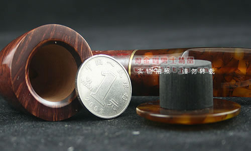 意大利沙芬savinelli石楠木烟斗|6件套装光面有盖621-4