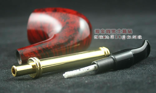 法国chacom石楠木烟斗|特惠5件套装黄铜斗柄42-5