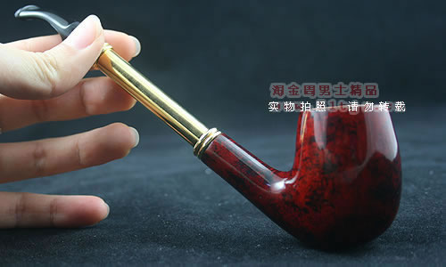 法国chacom石楠木烟斗|特惠5件套装黄铜斗柄42-7