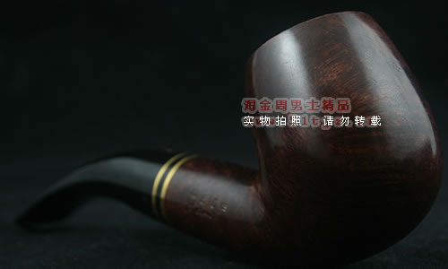 意大利沙芬石楠木烟斗|6件套装双金圈616ks-2