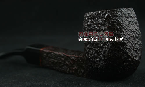 意大利沙芬石楠木烟斗|6件套装桌斗黑嘴513-2
