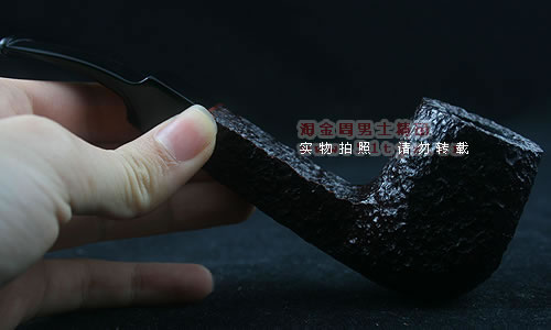 意大利沙芬石楠木烟斗|6件套装桌斗黑嘴513-6