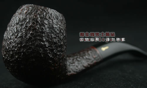 意大利沙芬石楠木烟斗|6件套装桌斗黑嘴677-1