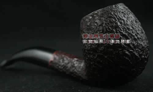 意大利沙芬石楠木烟斗|6件套装桌斗黑嘴677-2
