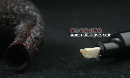 意大利沙芬石楠木烟斗|6件套装桌斗黑嘴677-5