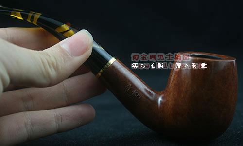 意大利沙芬石楠木烟斗|6件套装老虎光面601-6