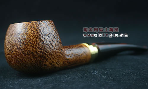 德国丹尼克石楠木烟斗|6件套装双金圈粗面451-1