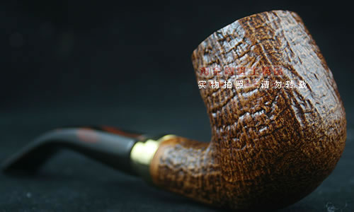 德国丹尼克石楠木烟斗|6件套装双金圈粗面454-2