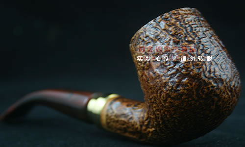 德国丹尼克石楠木烟斗|6件套装双金圈粗面455-2