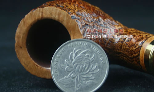 德国丹尼克石楠木烟斗|6件套装双金圈粗面455-4