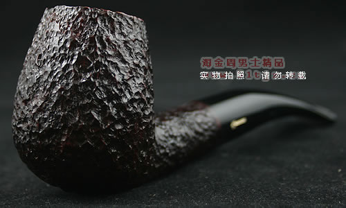 意大利沙芬石楠木烟斗|6件套装桌斗黑嘴628-1