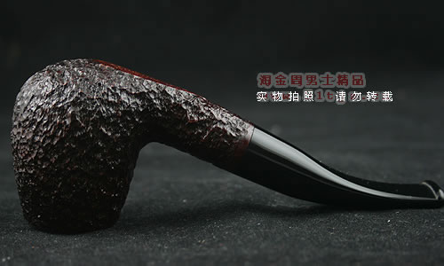 意大利沙芬石楠木烟斗|6件套装桌斗黑嘴628-3