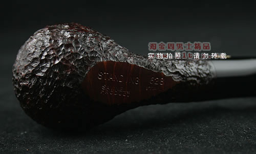 意大利沙芬石楠木烟斗|6件套装桌斗黑嘴628-4