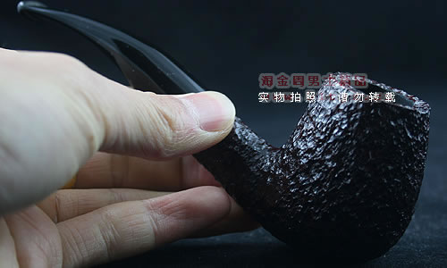 意大利沙芬石楠木烟斗|6件套装桌斗黑嘴628-7