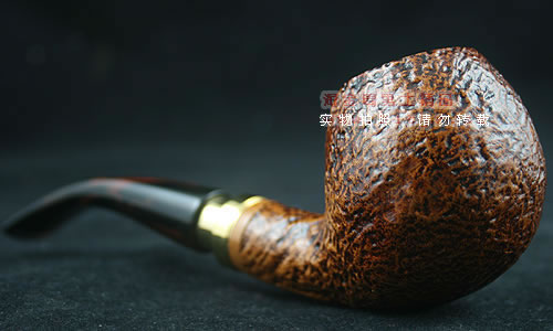 德国丹尼克石楠木烟斗|6件套装双金圈粗面452-2