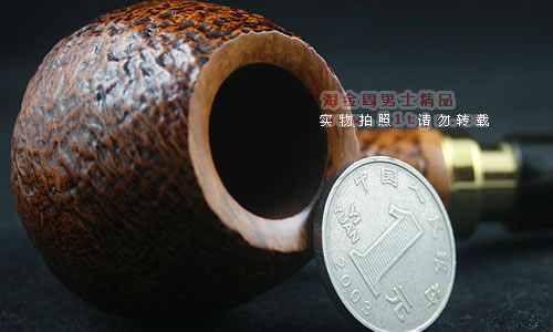 德国丹尼克石楠木烟斗|6件套装双金圈粗面452-4