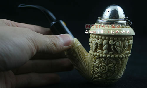 土耳其海泡石altinay烟斗|银盖g051c-7