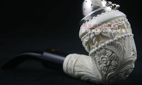 土耳其海泡石altinay烟斗|银盖g051b-2