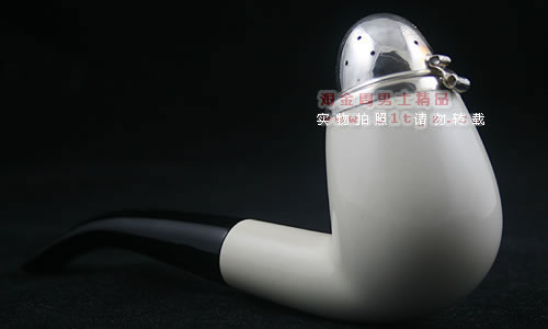 土耳其海泡石altinay烟斗|6件套装银盖076-2