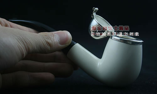 土耳其海泡石altinay烟斗|6件套装银盖076-5