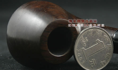 盾牌黑紫檀烟斗|特惠6件套装1122b-4