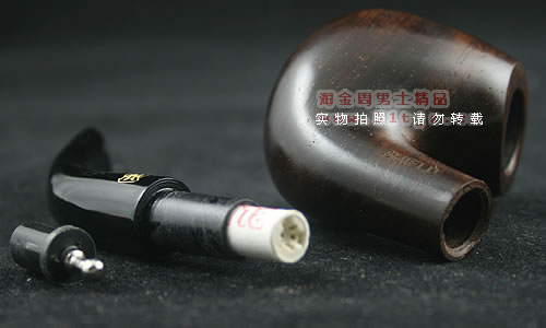 盾牌黑紫檀烟斗|特惠6件套装1122b-5