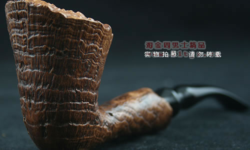 法国chacom石楠木烟斗|5件套装弗勒尔粗面自式斗b-1