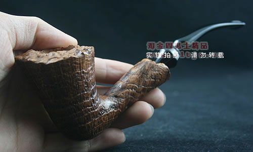 法国chacom石楠木烟斗|5件套装弗勒尔粗面自式斗b-8