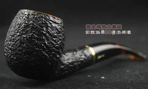 意大利沙芬石楠木烟斗|6件套装老虎刻花626-1