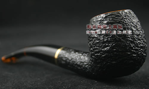 意大利沙芬石楠木烟斗|6件套装老虎刻花626-2