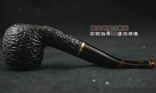 意大利沙芬石楠木烟斗|6件套装老虎刻花626-4