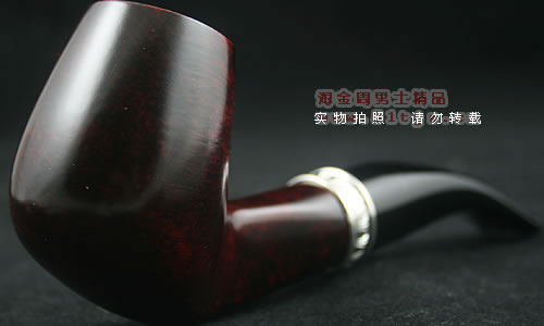 意大利caniloe安之龙石楠木烟斗|6件套装银圈513-1