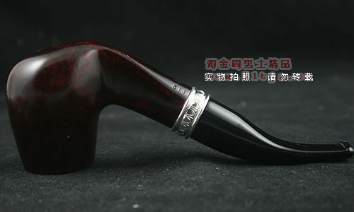 意大利caniloe安之龙石楠木烟斗|6件套装银圈513-4