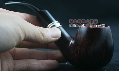 意大利caniloe安之龙石楠木烟斗|6件套装银圈514-8