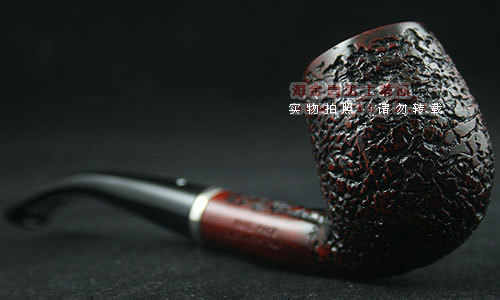 意大利caminetto石楠木烟斗|6件套装手工斗银圈a6c100v-2