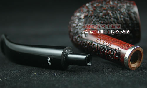 意大利caminetto石楠木烟斗|6件套装手工斗银圈a6c100v-6