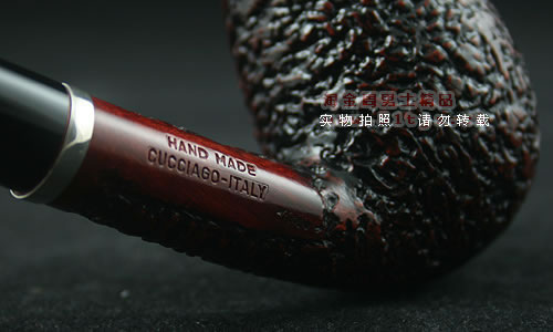 意大利caminetto石楠木烟斗|6件套装手工斗银圈a6c100v-8